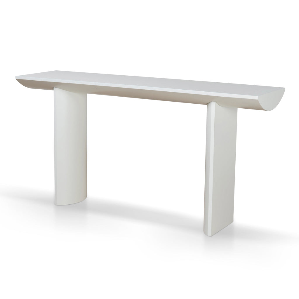 1.6m Ferrara Console Table - White Oak