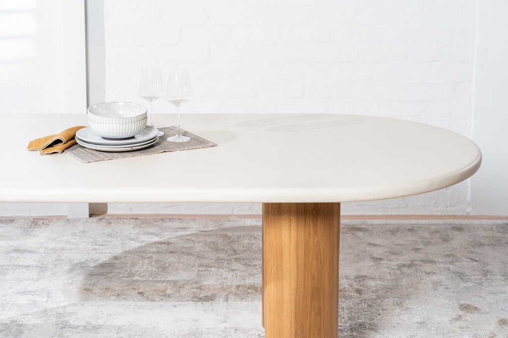 Orbit Dining Table Pebble