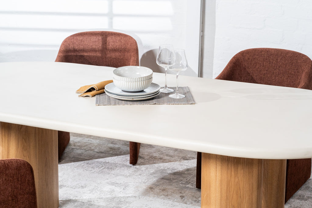 Orbit Dining Table Pebble