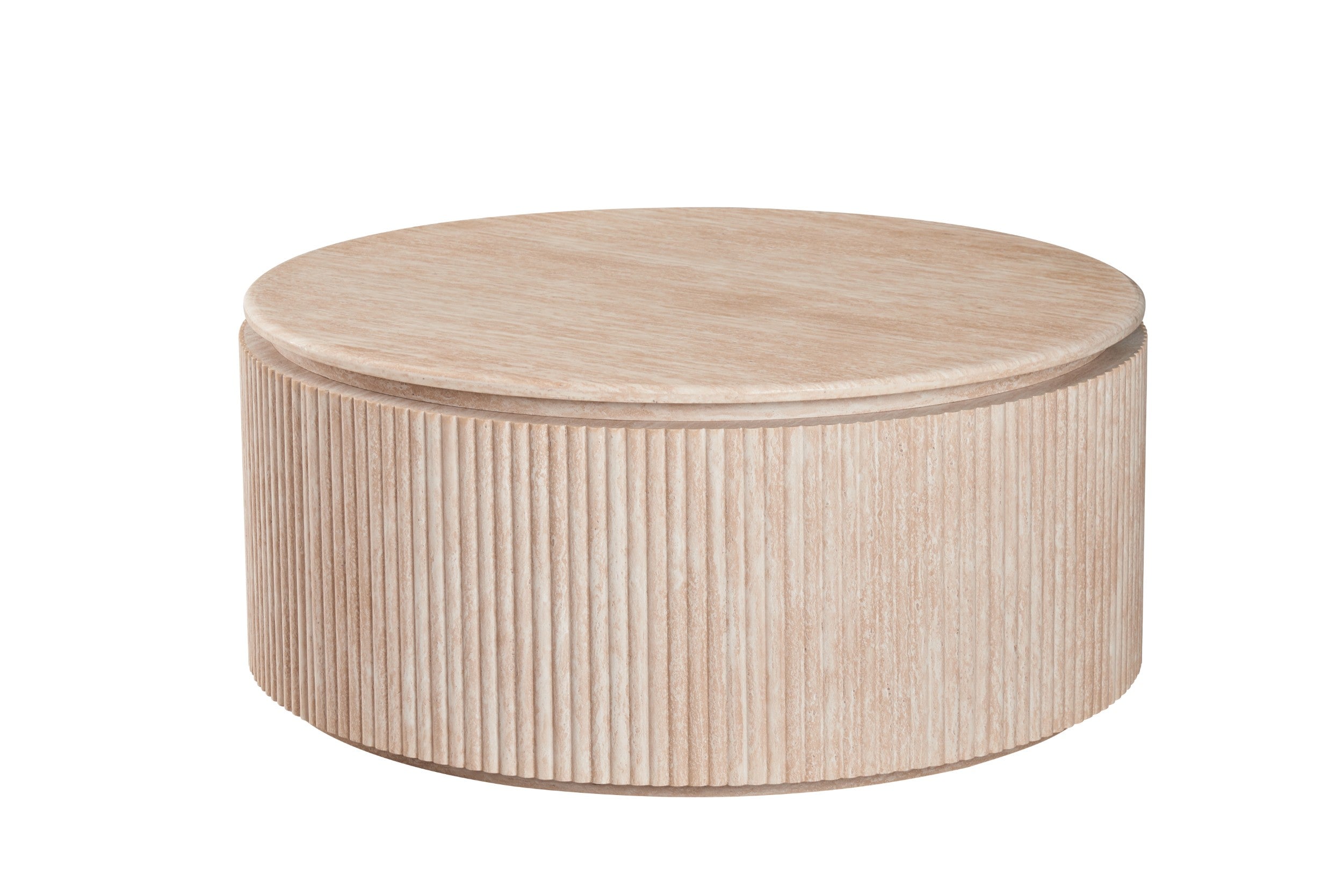 Strata Coffee Table Travertine
