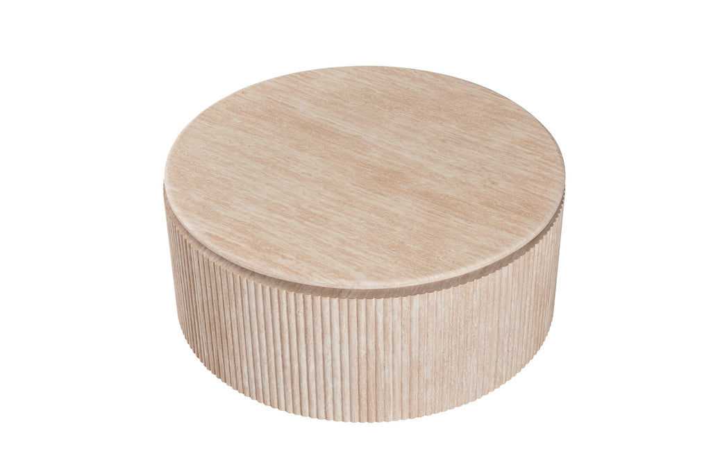 Strata Coffee Table Travertine