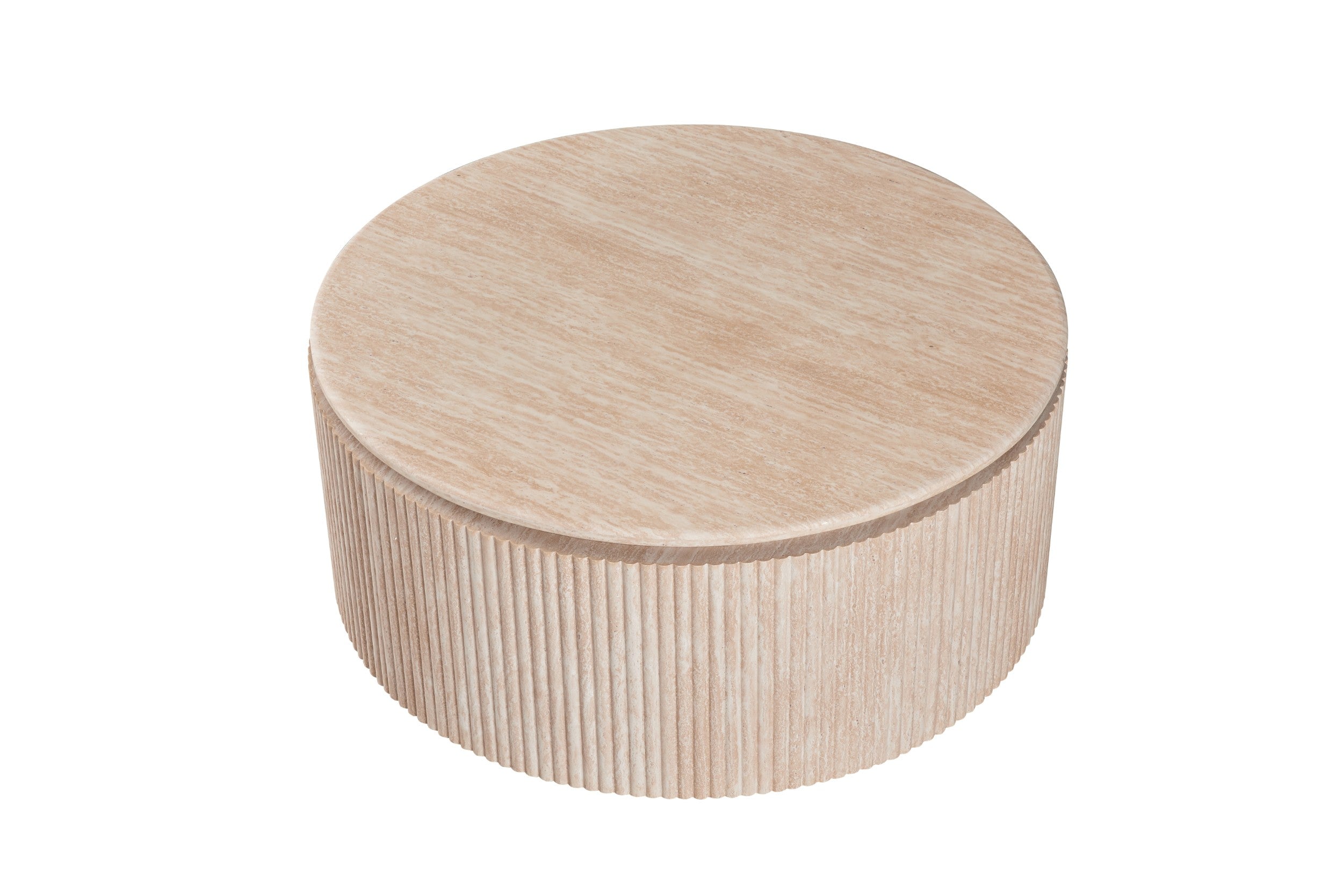 Strata Coffee Table Travertine