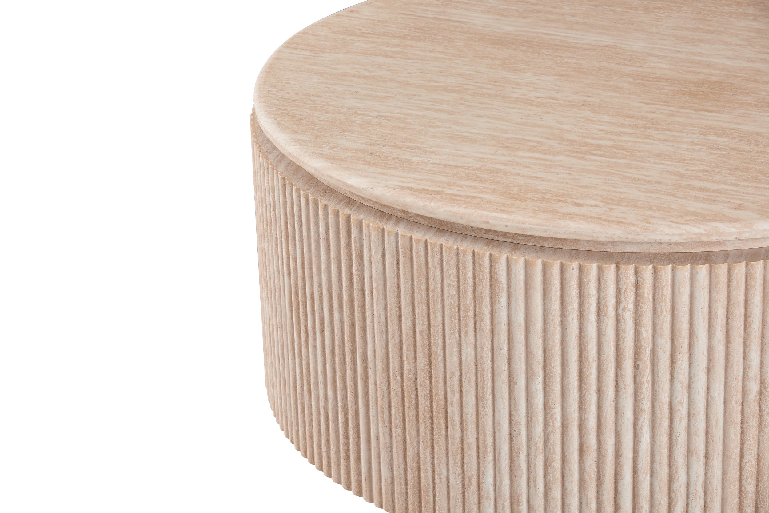 Strata Coffee Table Travertine