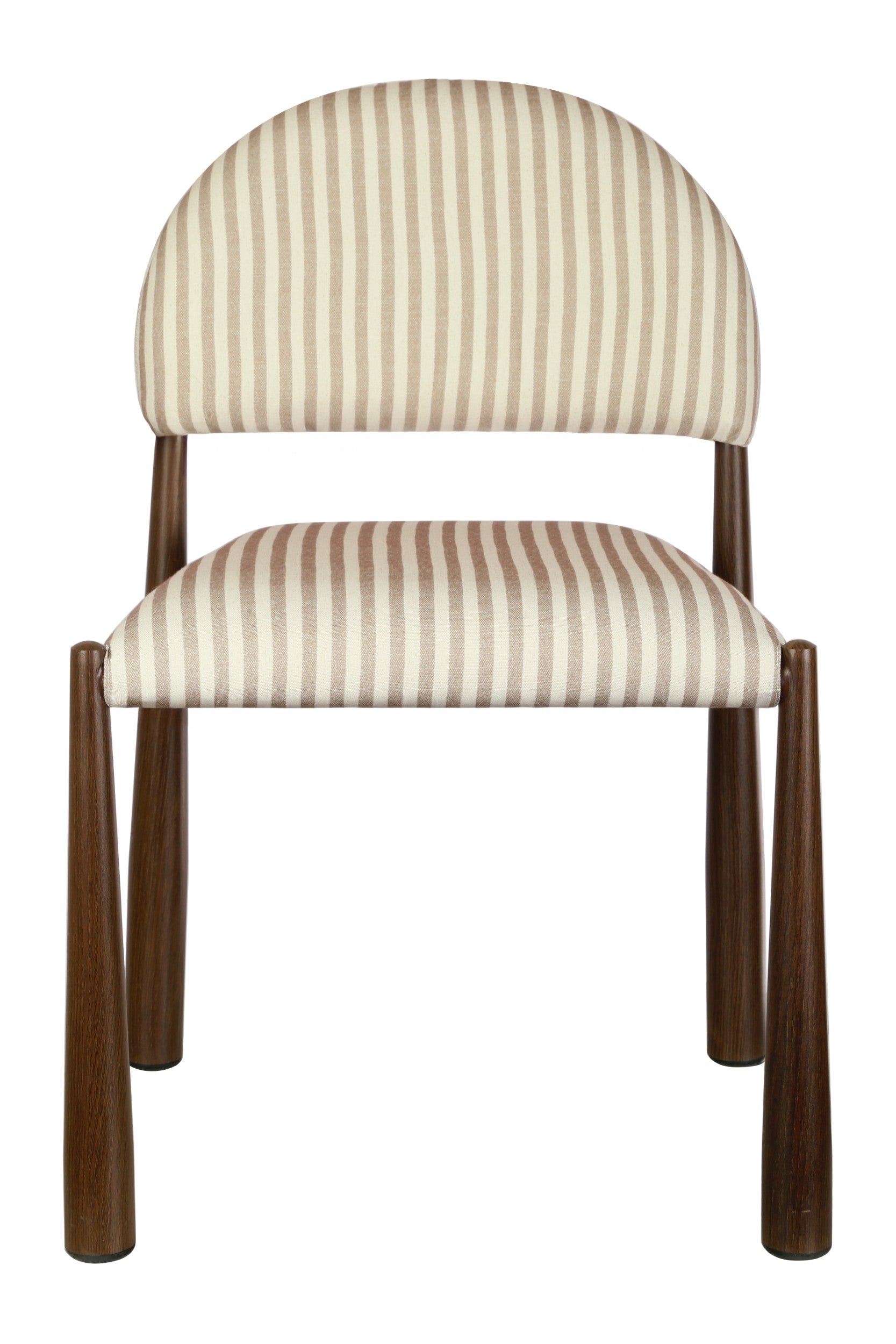 Sahel Dining Chair Beige / Walnut