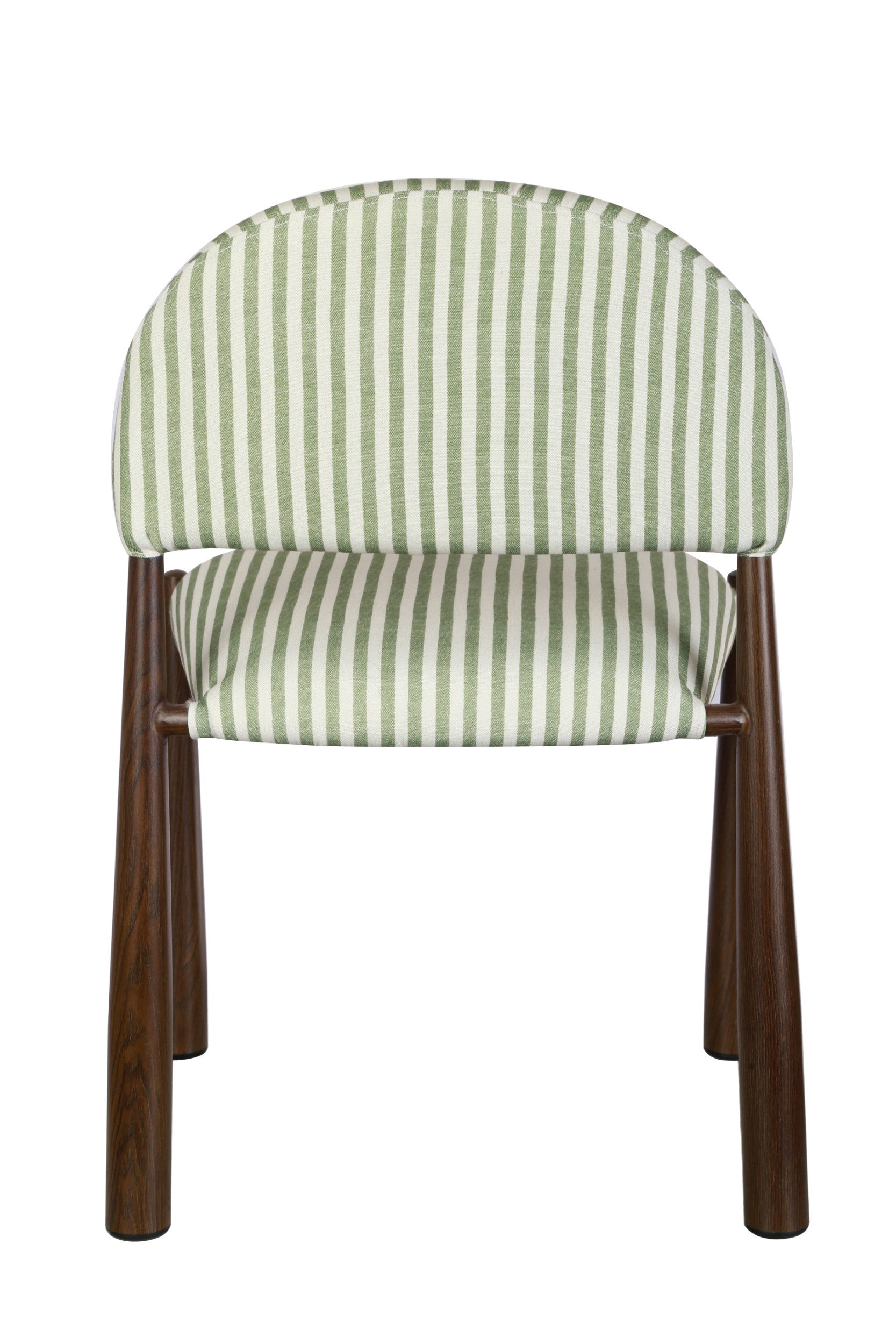 Sahel Dining Chair Moss / Walnut