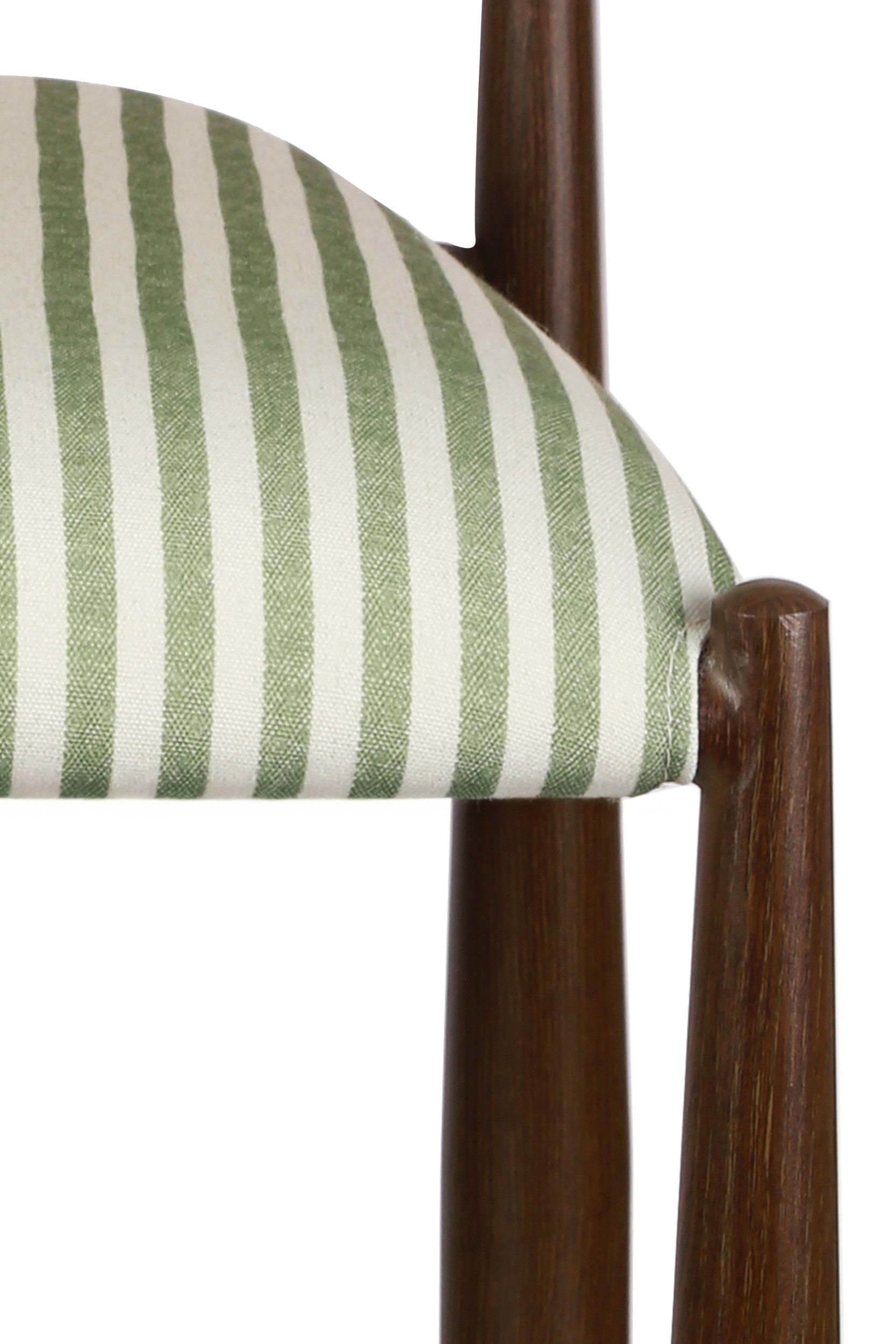 Sahel Dining Chair Moss / Walnut