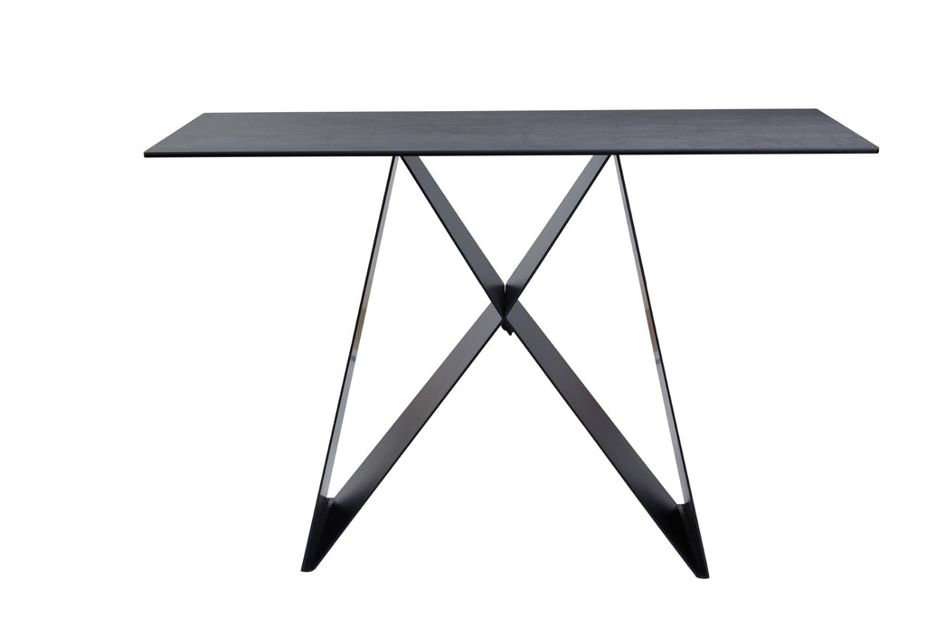 Basalt Console Table Shadow Grey Ceramic