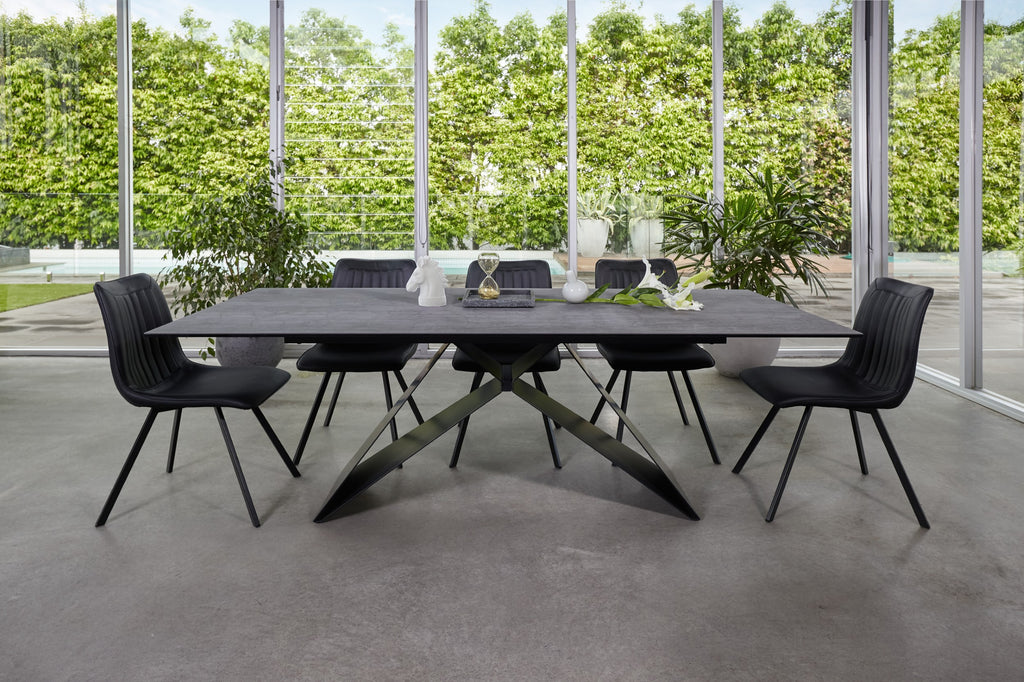 Basalt Dining Table Shadow Grey Ceramic