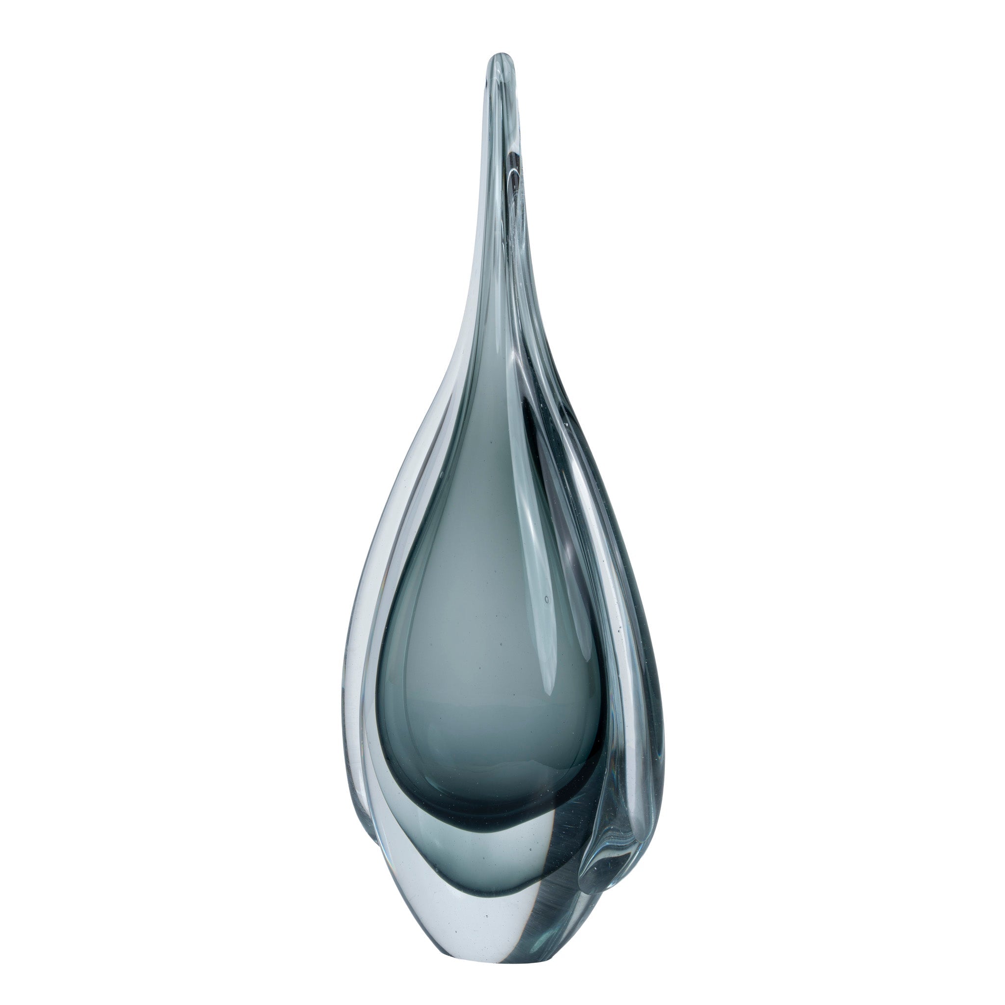 Gray glass pendant ornament