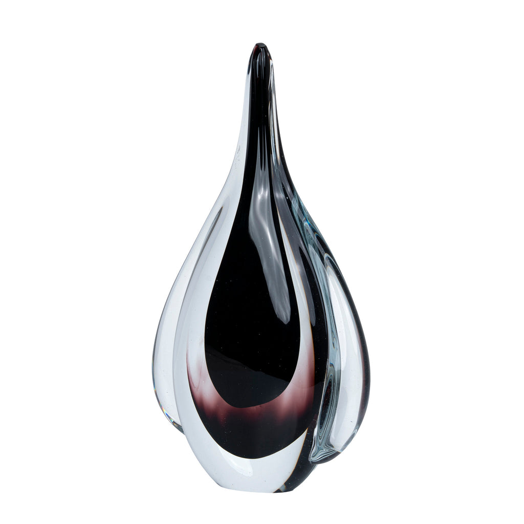 Brown glass pendant ornament