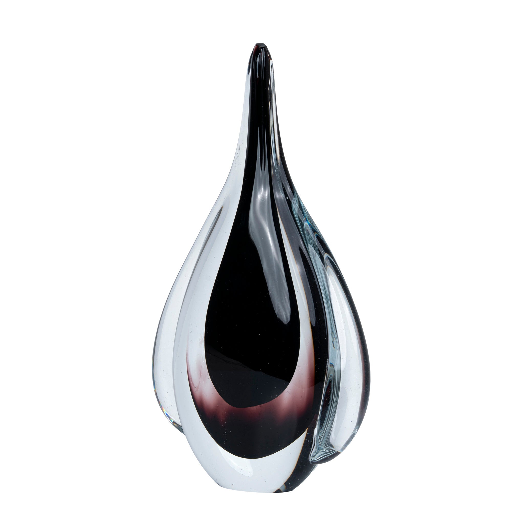 Brown glass pendant ornament