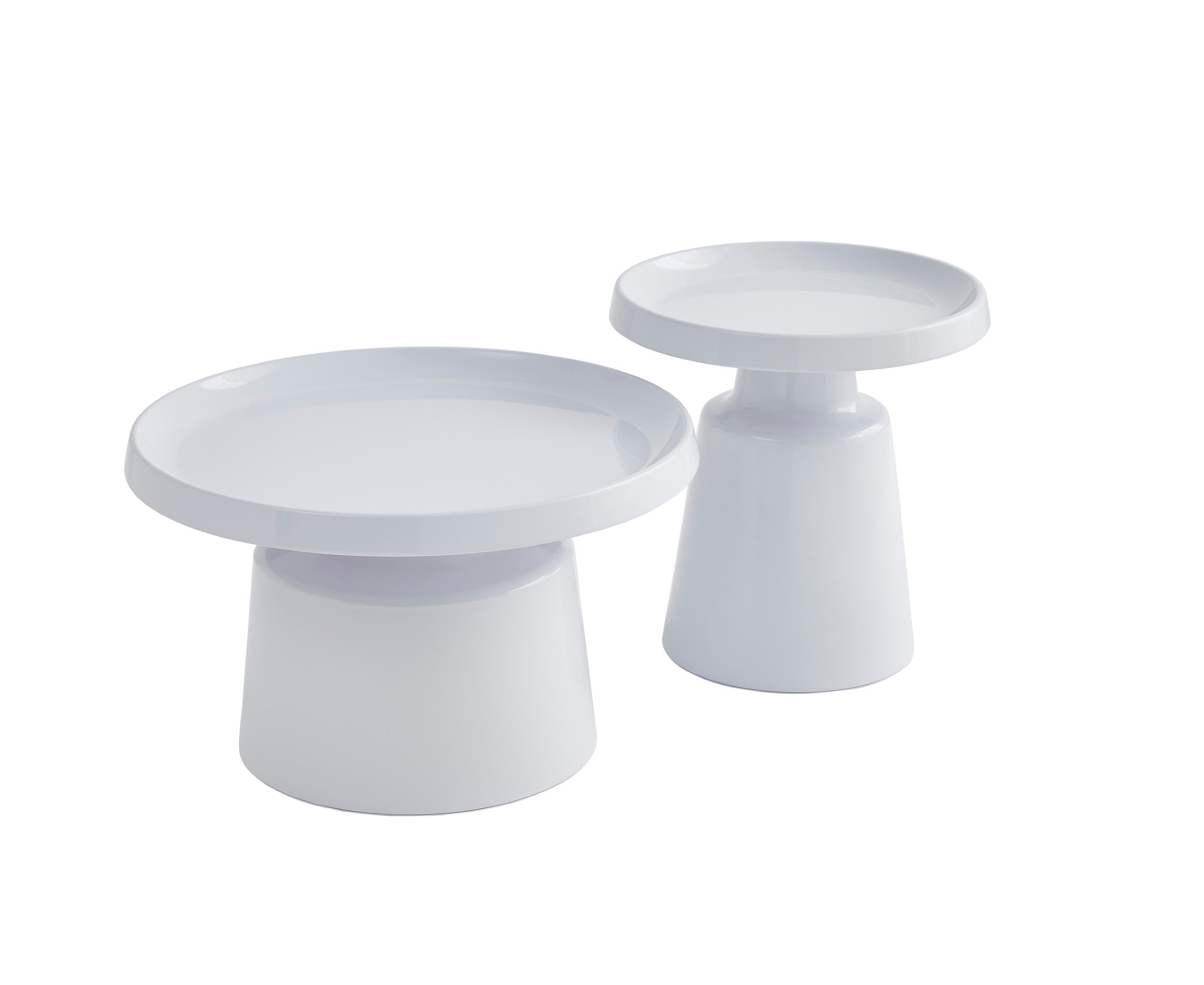 Luxe Coffee Table Set White