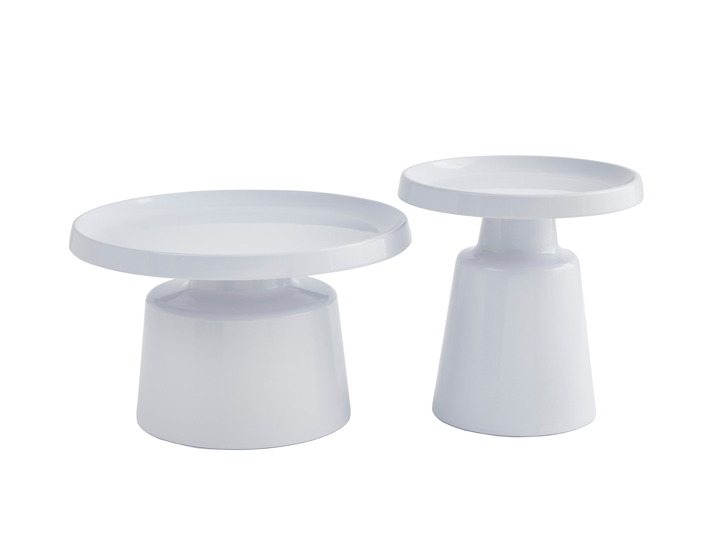 Luxe Coffee Table Set White