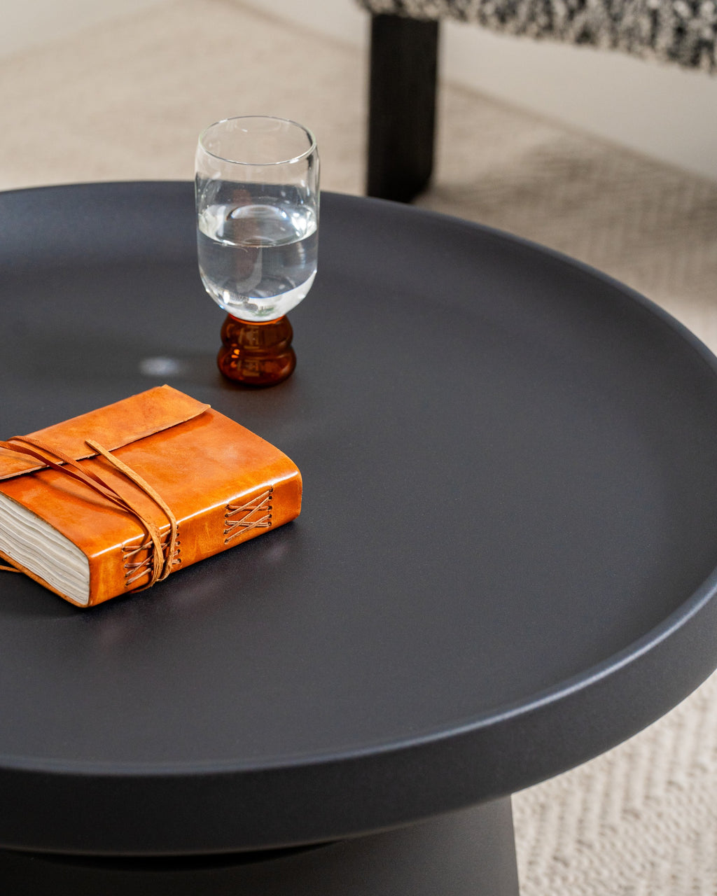 Luxe Coffee Table Set Black
