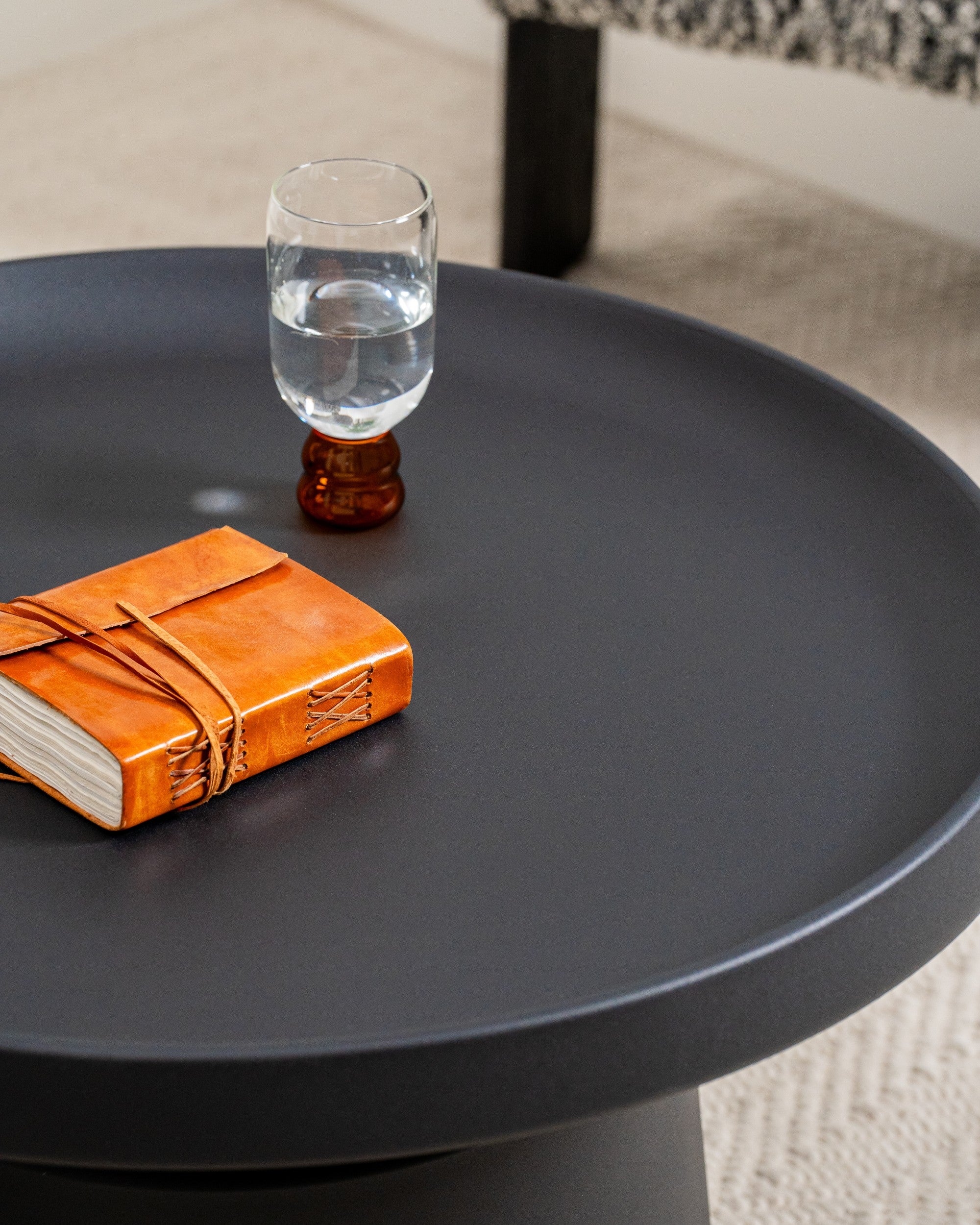 Luxe Coffee Table Set Black