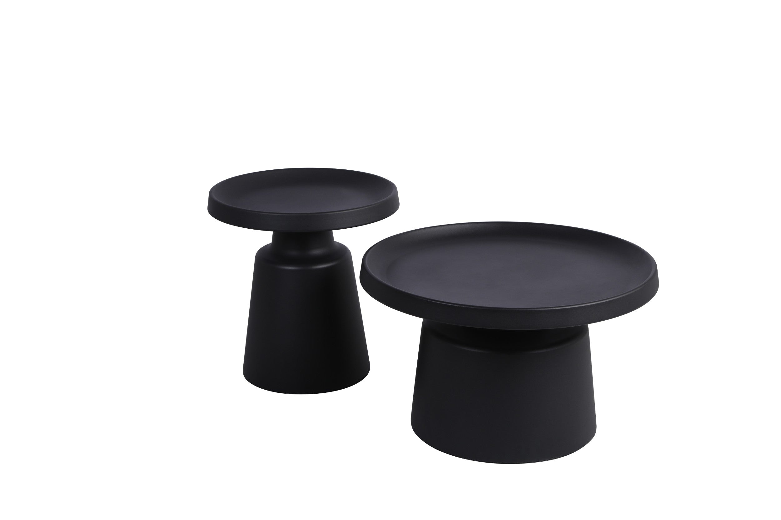 Luxe Coffee Table Set Black