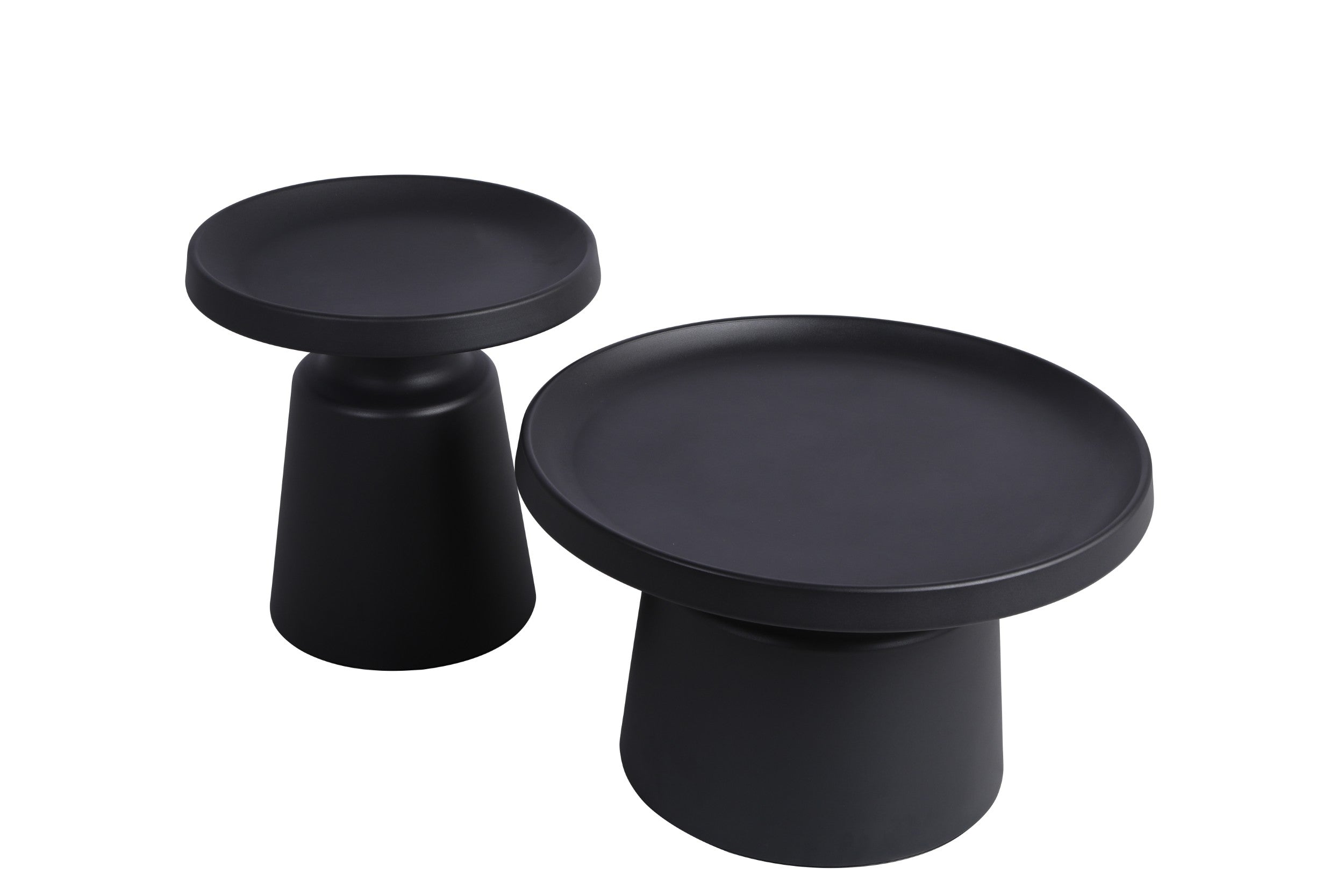 Luxe Coffee Table Set Black