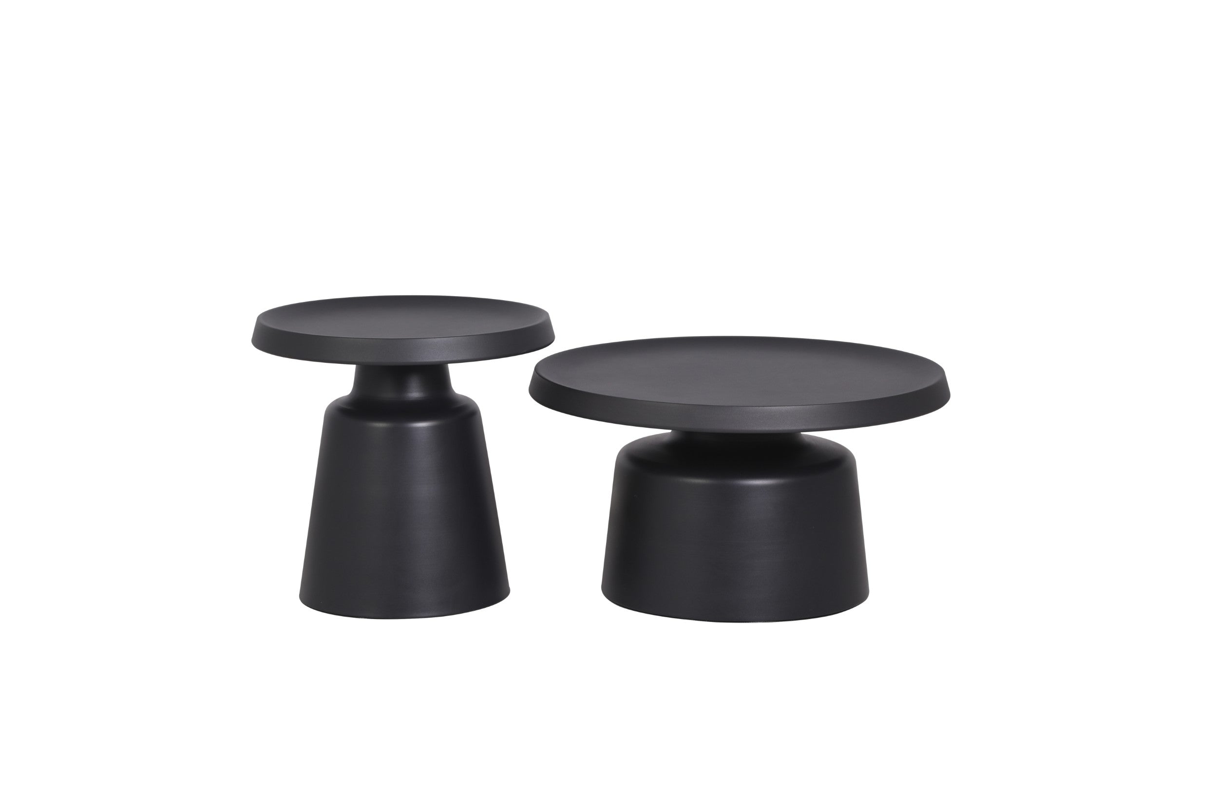 Luxe Coffee Table Set Black