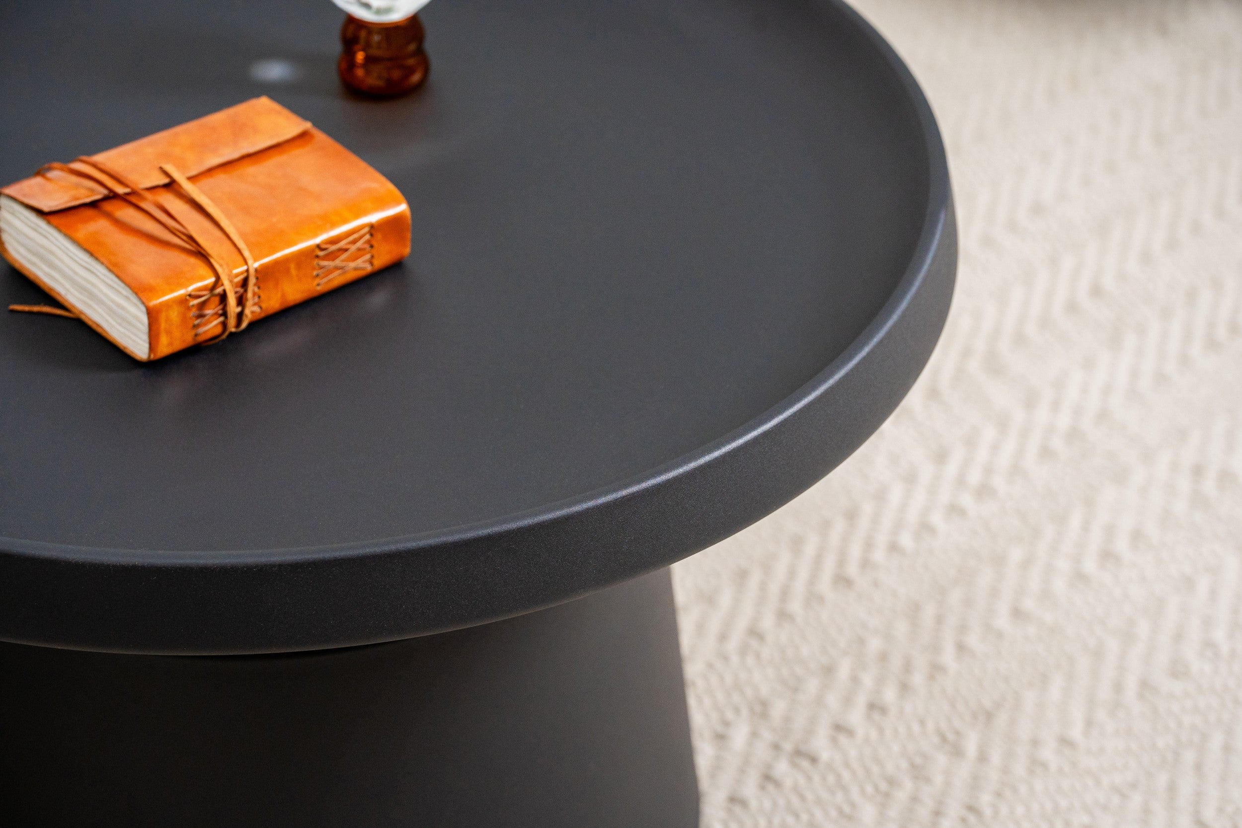 Luxe Coffee Table Set Black