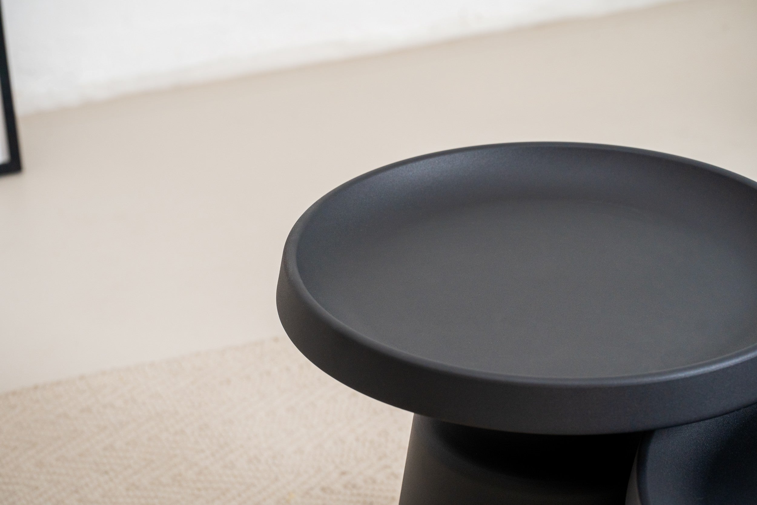 Luxe Coffee Table Set Black