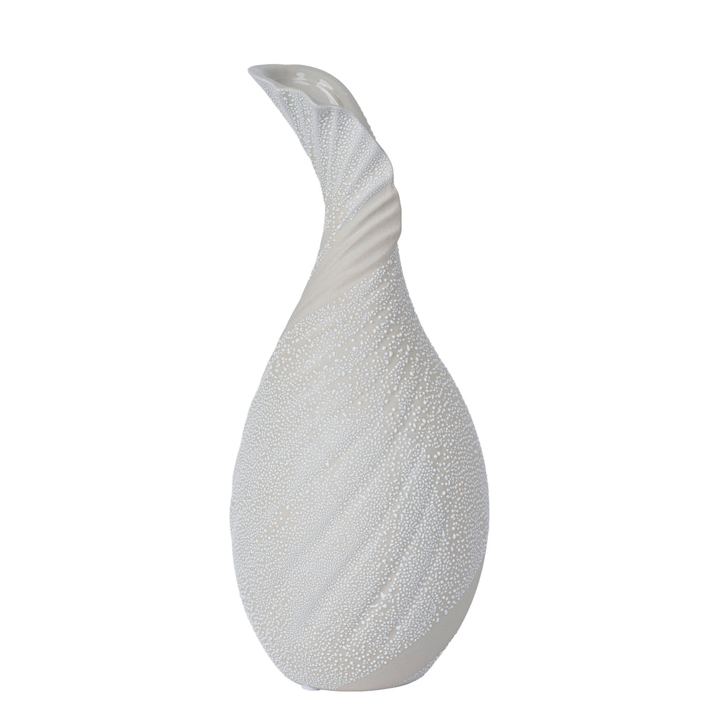 Bead-Dot Gooseneck Vase Style B