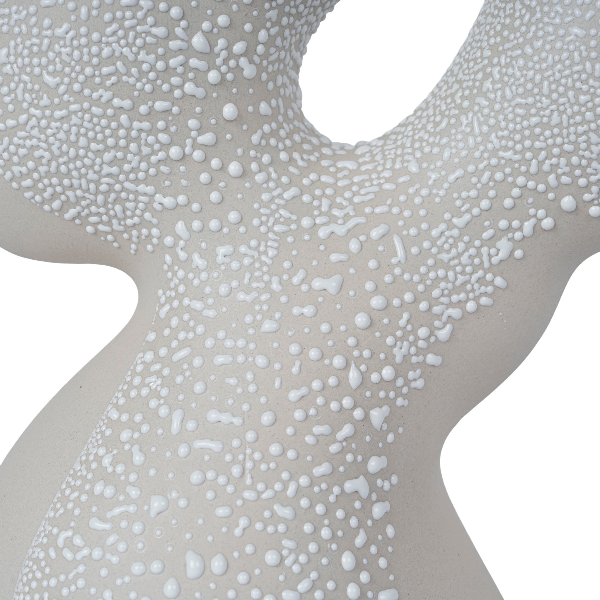 Bead-Dot Double Head Vase Style C