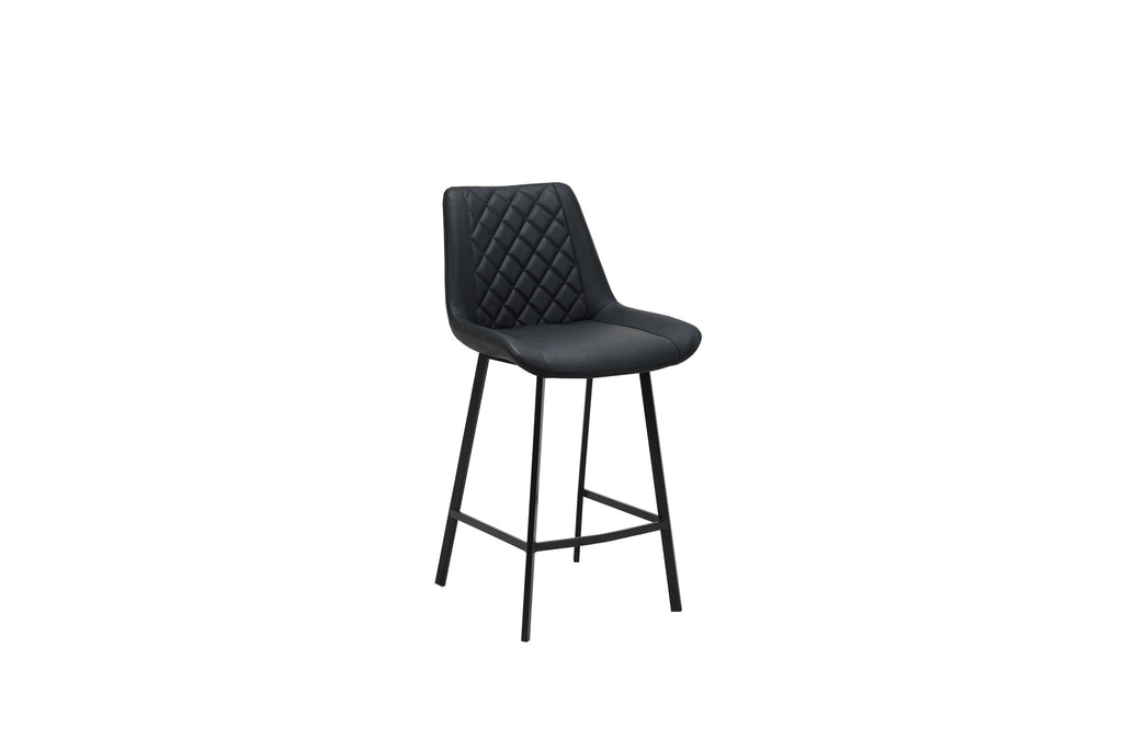Forge Bar Stool Black (Set of 2)