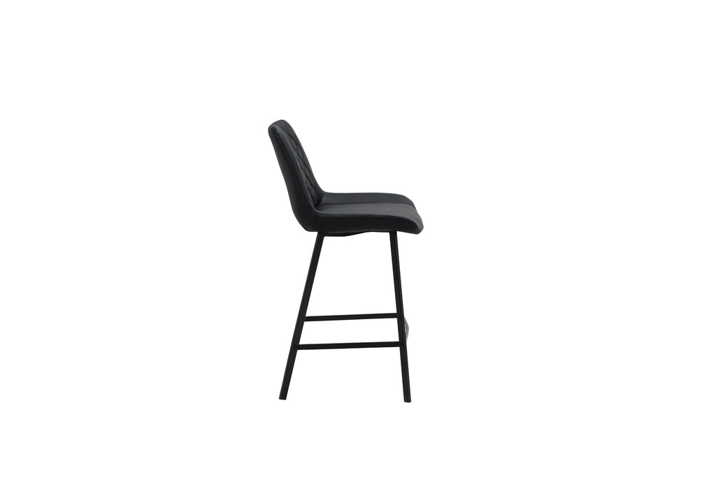 Forge Bar Stool Black (Set of 2)
