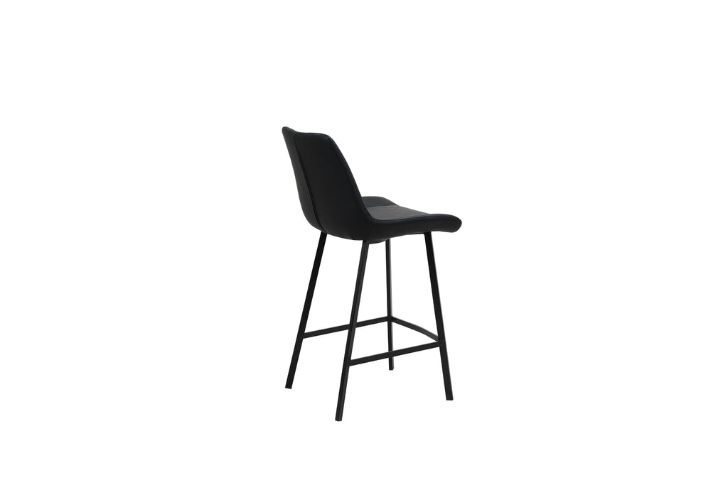 Forge Bar Stool Black (Set of 2)