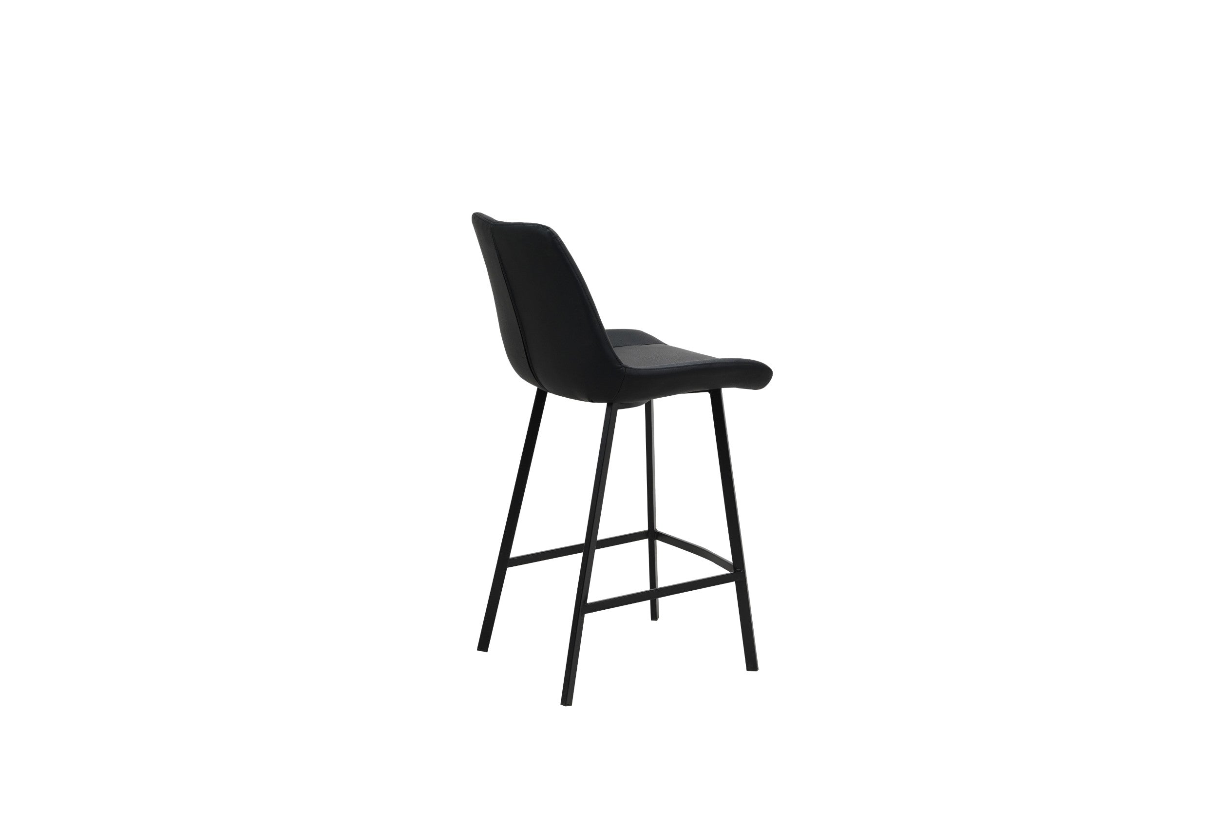 Forge Bar Stool Black (Set of 2)