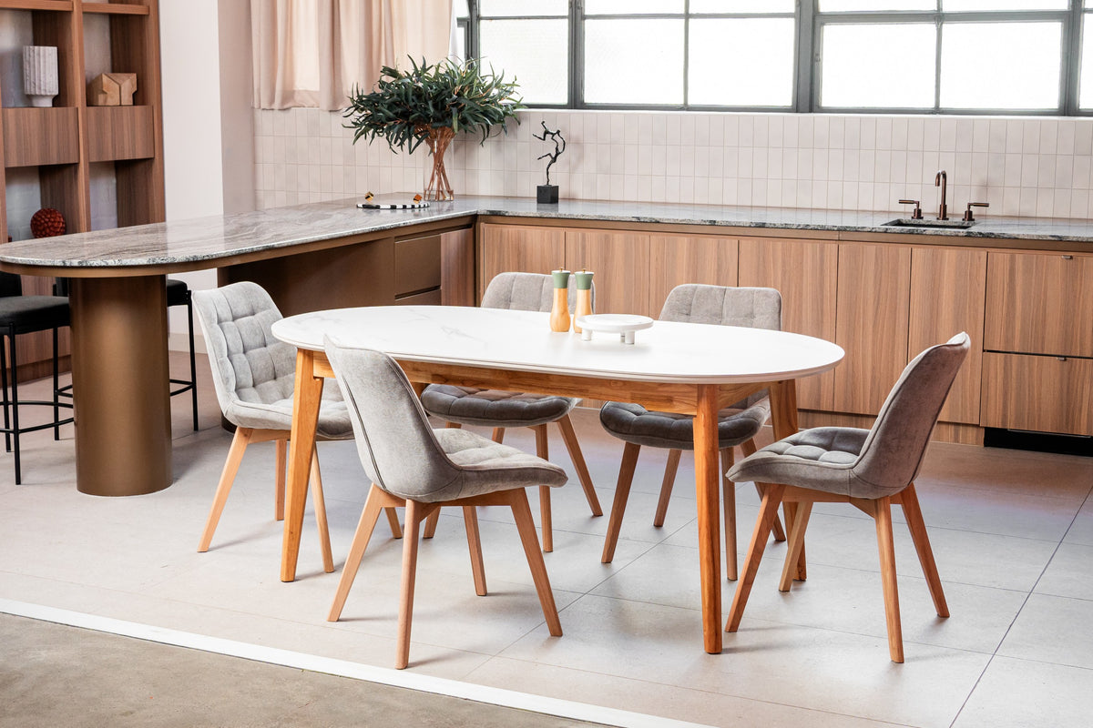 Finvara Dining Table Snow White