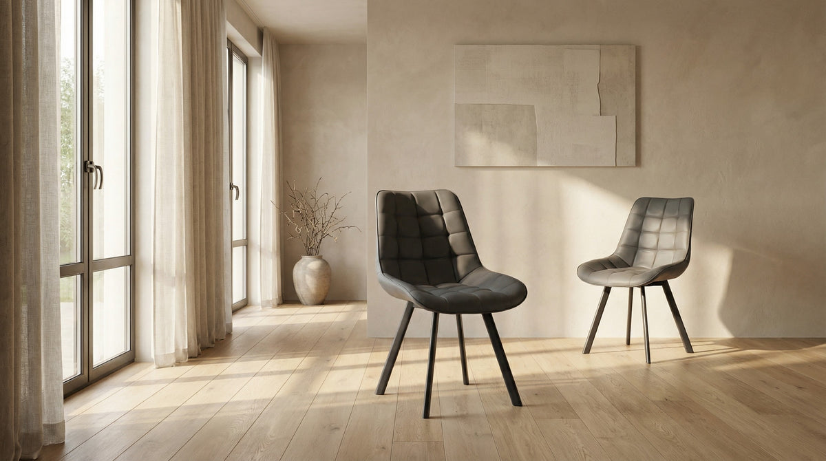 Forvella Dining Chair Dark Grey (Set of 2)