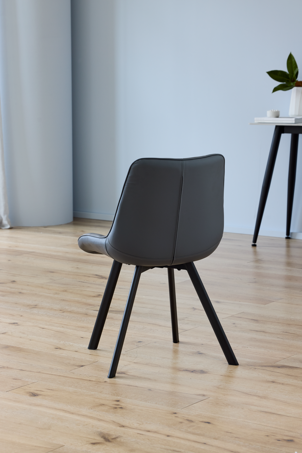 Forvella Dining Chair Dark Grey (Set of 4)