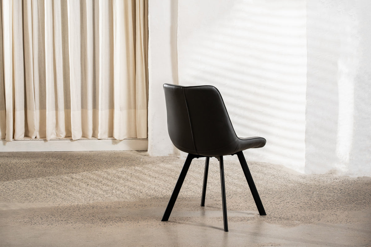 Forvella Dining Chair Dark Grey (Set of 2)