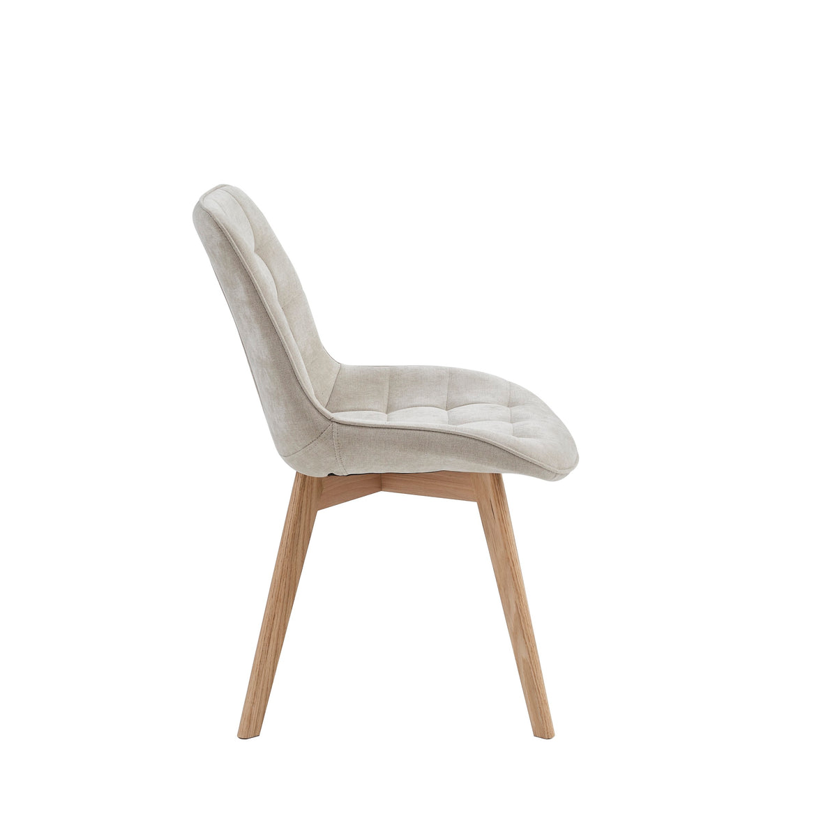 Forvella Dining Chair Taupe / Natural (Set of 2)