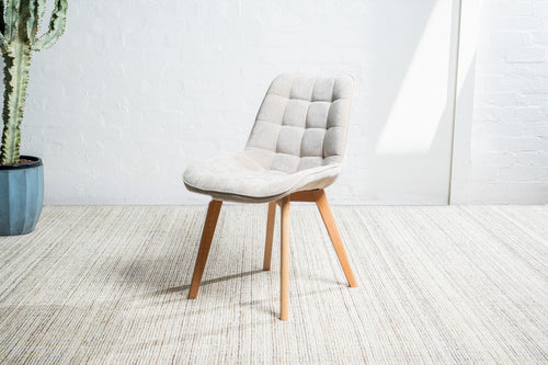 Arbor Dining Chair Taupe / Natural (Set of 4)