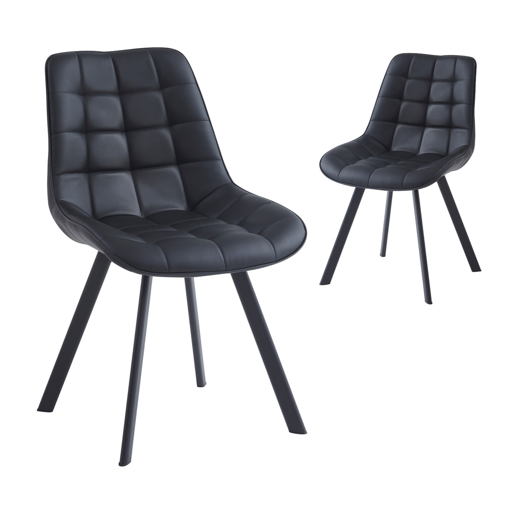 Forvella Dining Chair Black (Set of 2)