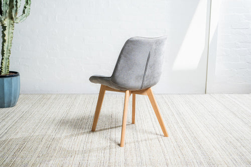 Arbor Dining Chair Light Grey/ Natural (Set of 4)