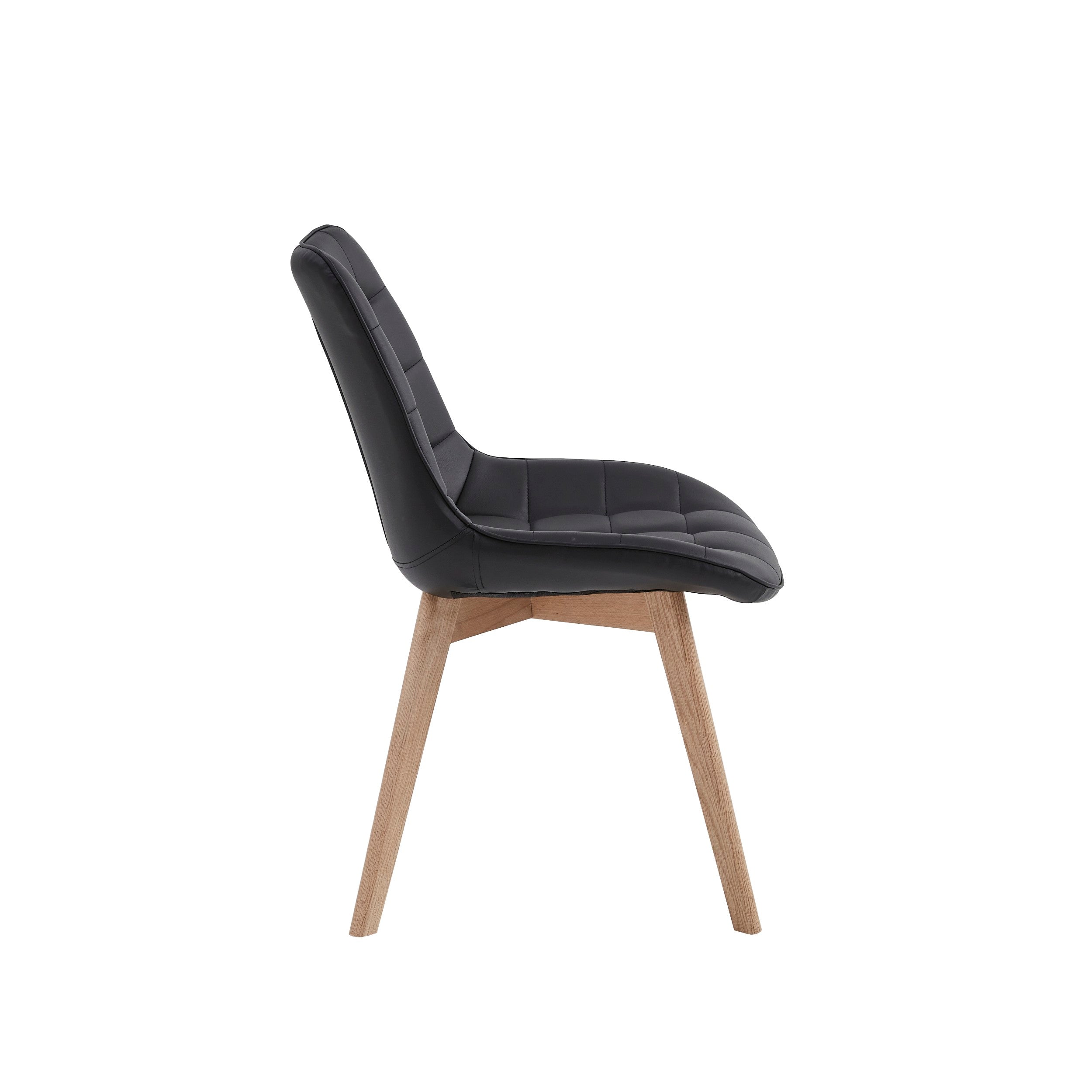 Arbor Dining Chair Black / Natural (Set of 4)