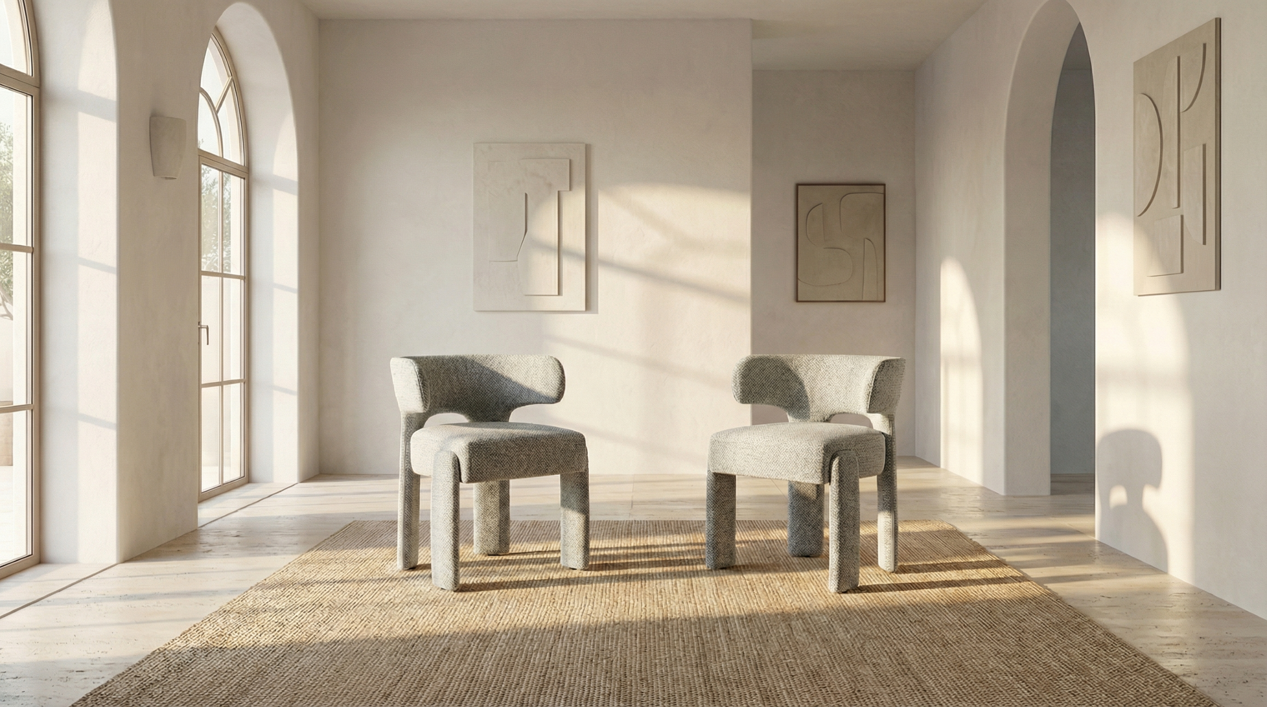 Azura Dining Chair Blue Grey