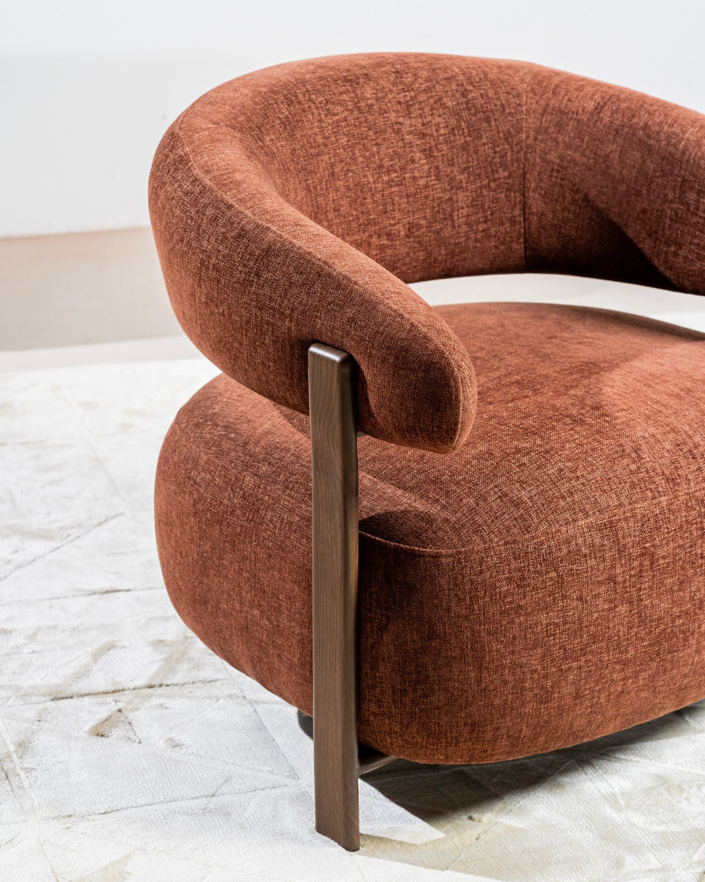 Hearth Occasional Chair Rust
