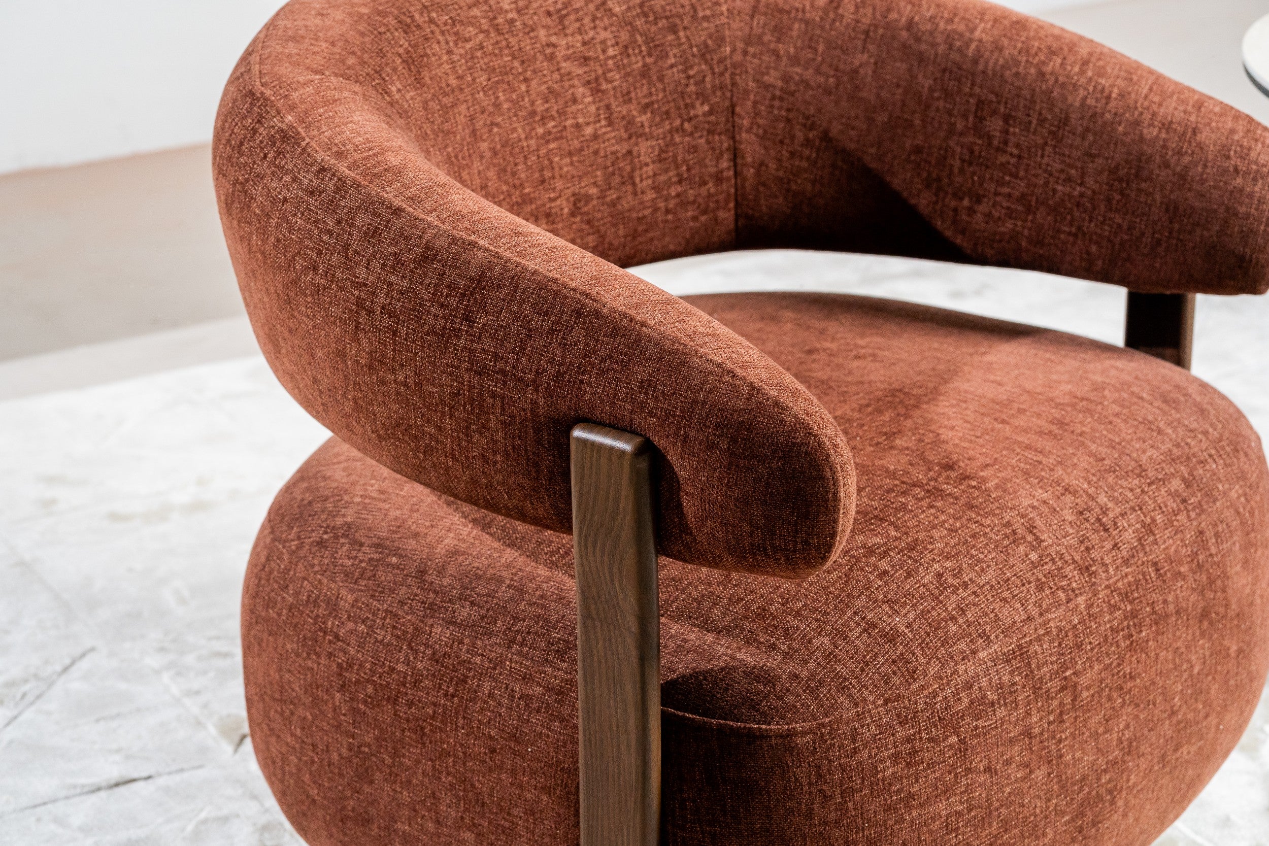 Hearth Occasional Chair Rust