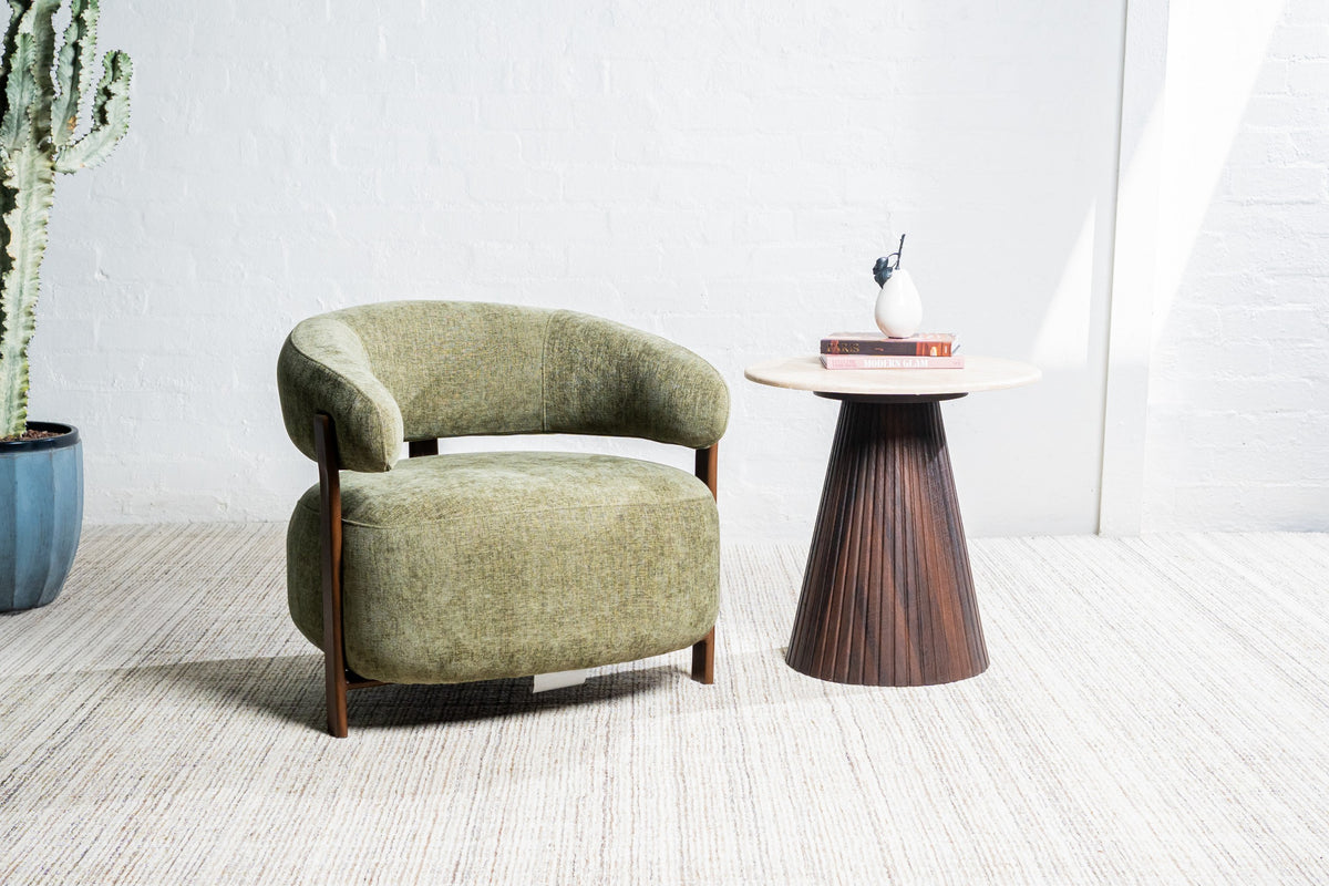 Cretano Side Table Travertine