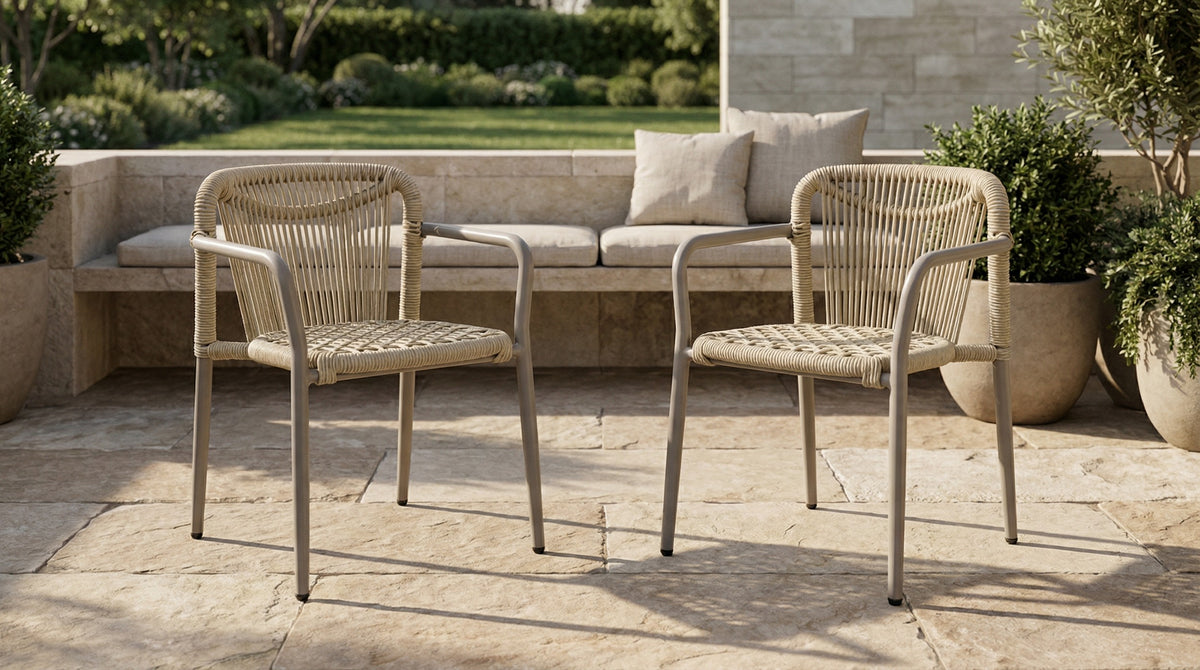 Havelle Dining Chair Champagne (Set of 2)