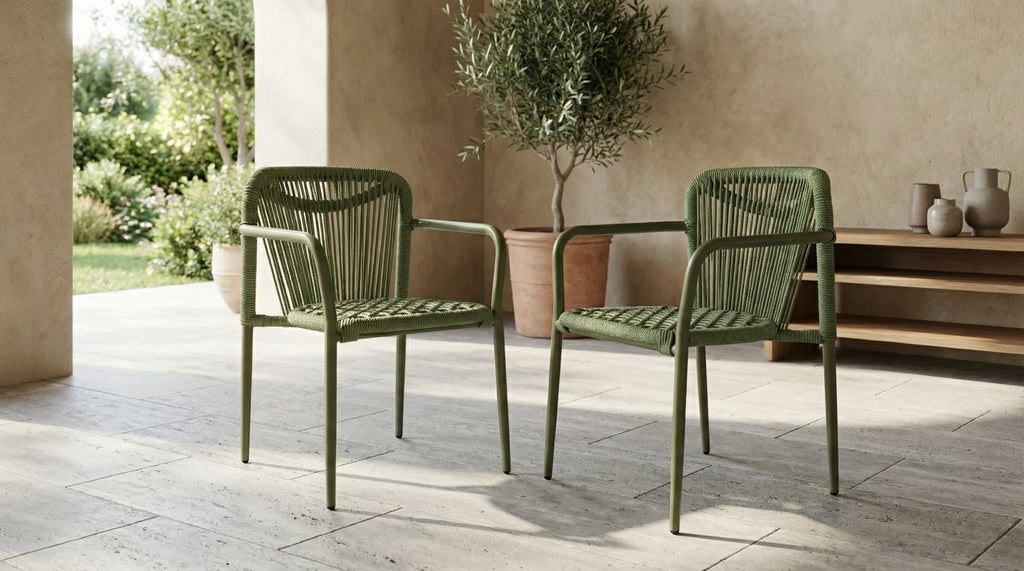 Havelle Dining Chair Lime (Set of 2)