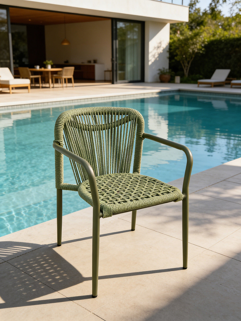 Havelle Dining Chair Lime (Set of 2)