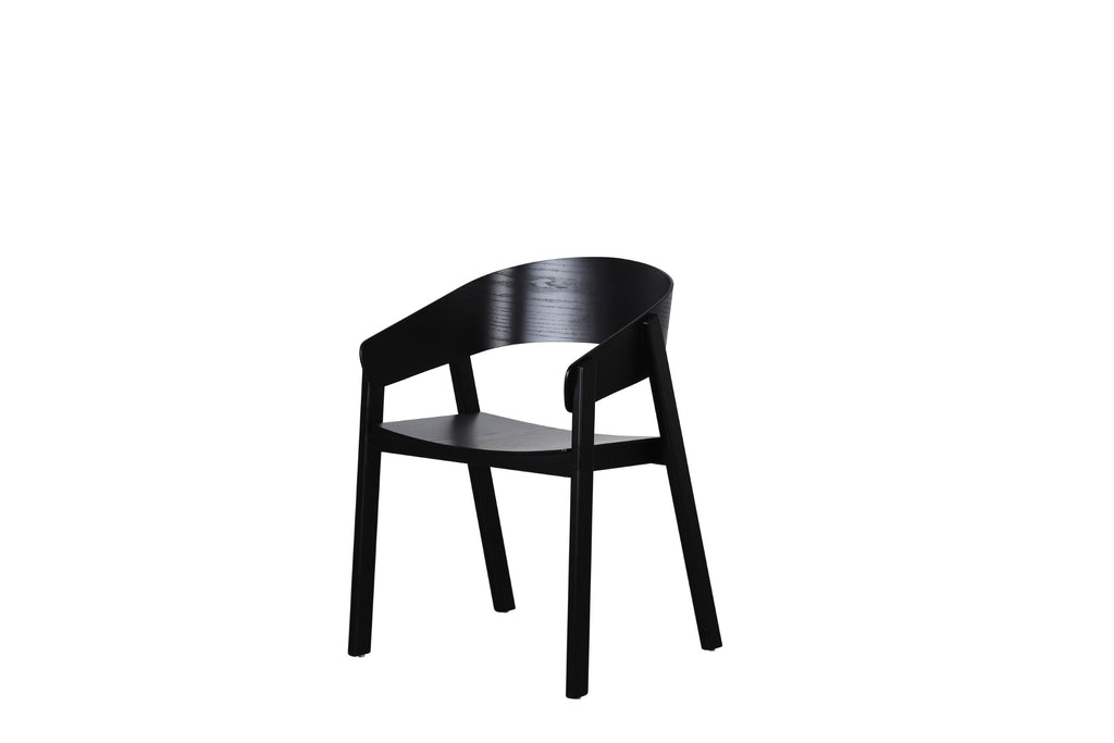 Ashen Dining Chair Black (Set of 2)