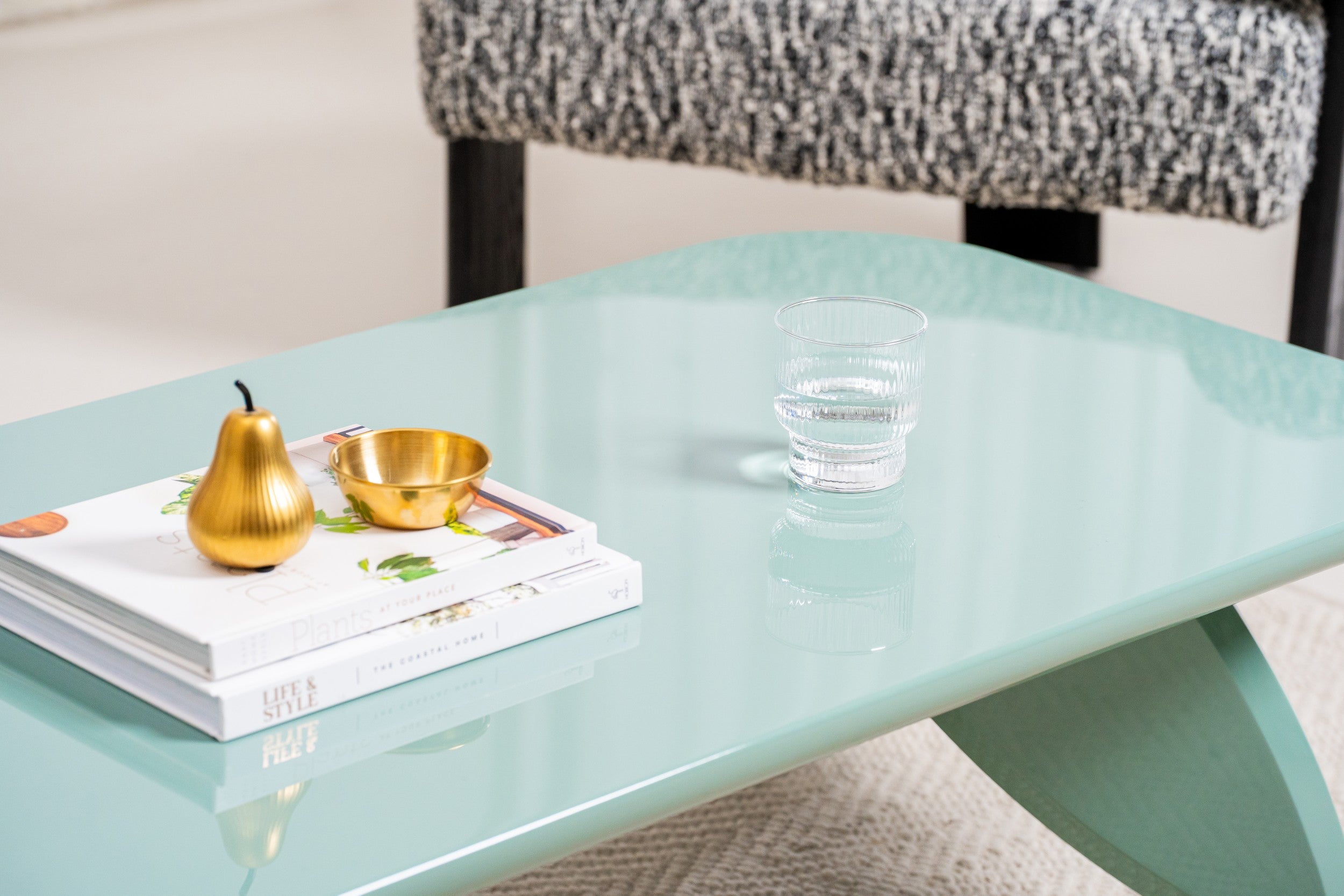 Mint Coffee Table Mint Gloss