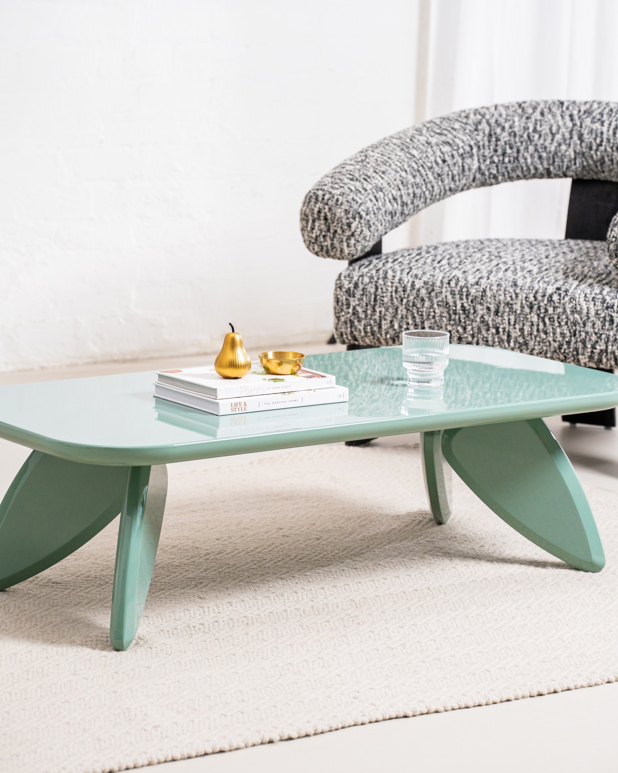 Mint Coffee Table Mint Gloss
