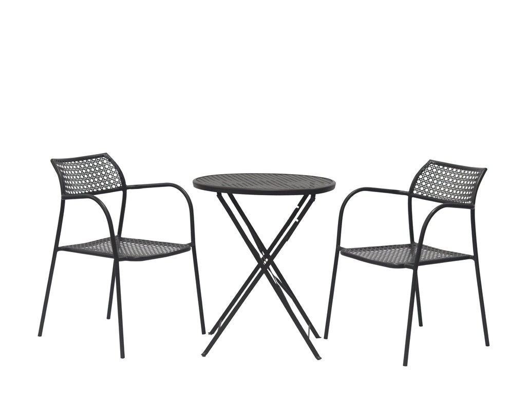 Havora Outdoor Chair Espresso (Set of 2)